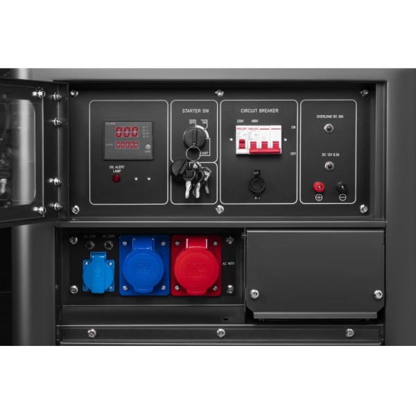 Dyzelinis elektros generatorius 17/18 kW su AVR ir ATS Kraftdele